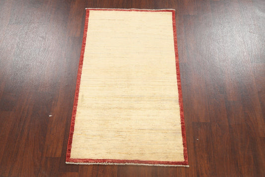 Contemporary Gabbeh Kashkoli Oriental Area Rug 3x4