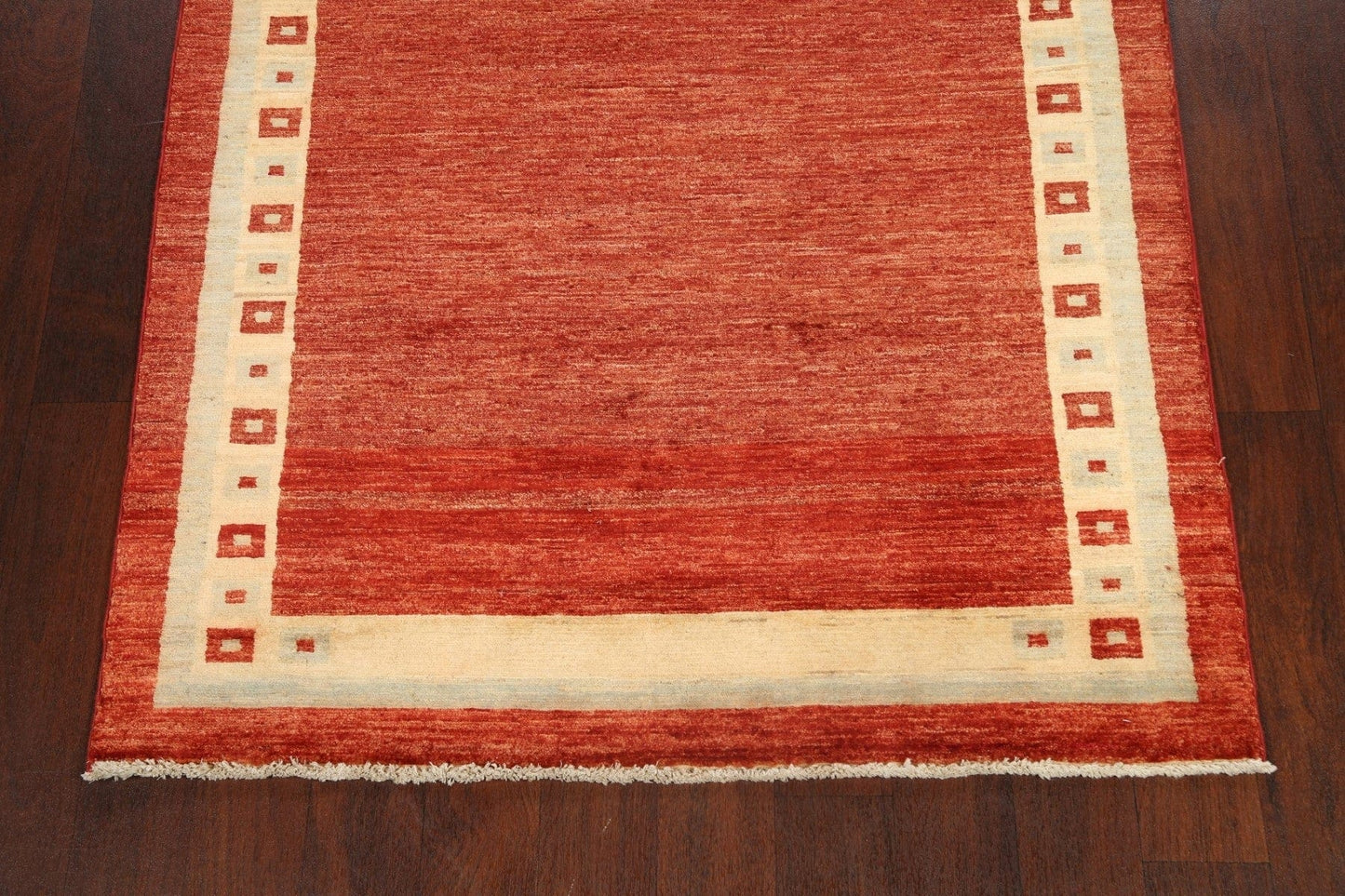 Contemporary Gabbeh Kashkoli Area Rug 4x6