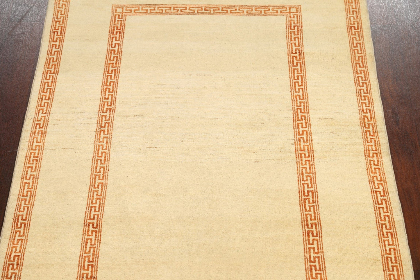 Contemporary Gabbeh Kashkoli Oriental Area Rug 4x6