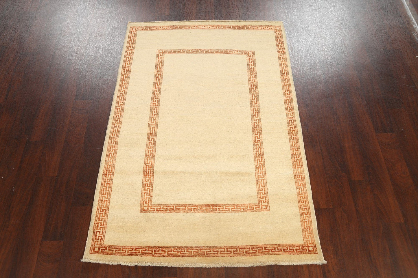 Contemporary Gabbeh Kashkoli Oriental Area Rug 4x6