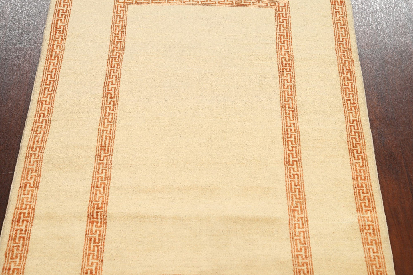 Contemporary Gabbeh Kashkoli Oriental Area Rug 4x6