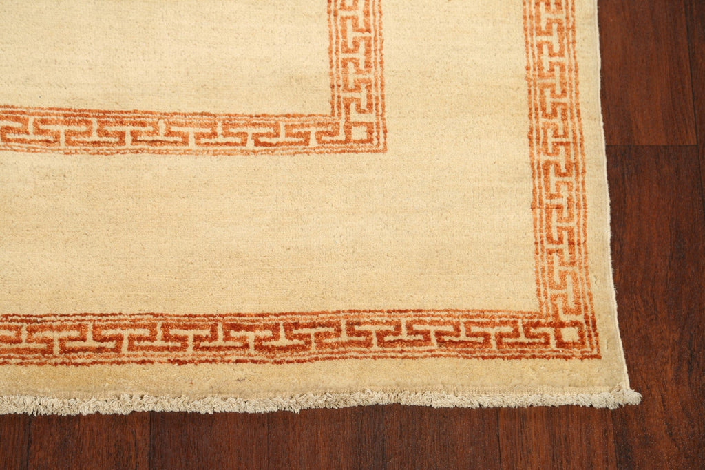 Contemporary Gabbeh Kashkoli Oriental Area Rug 4x6