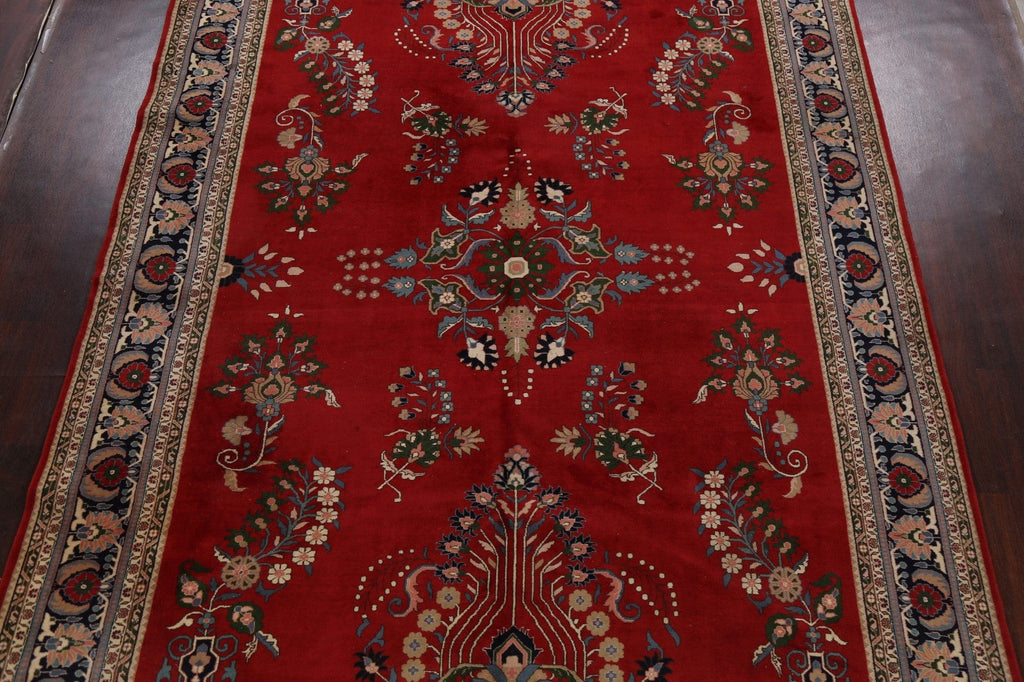 Floral Red Agra Oriental Area Rug 9x12