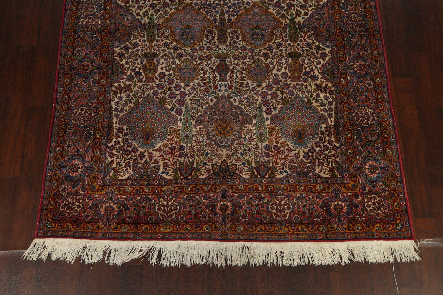 Masterpiece Pre-1900 Antique Vegetable Dye Kerman Persian Area Rug 8x18