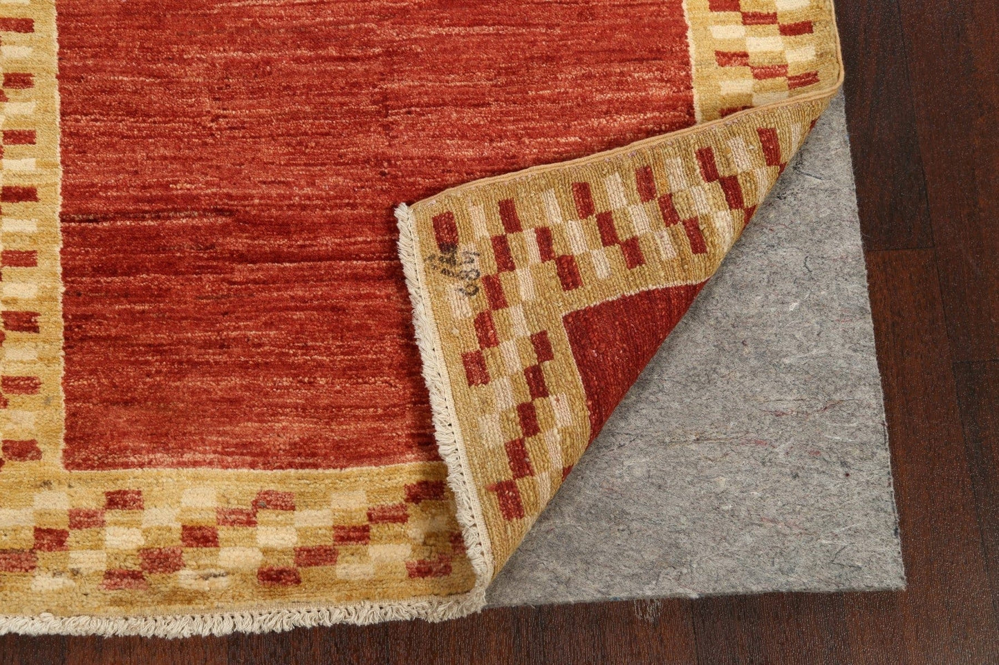 Contemporary Gabbeh Kashkoli Oriental Runner Rug 3x10