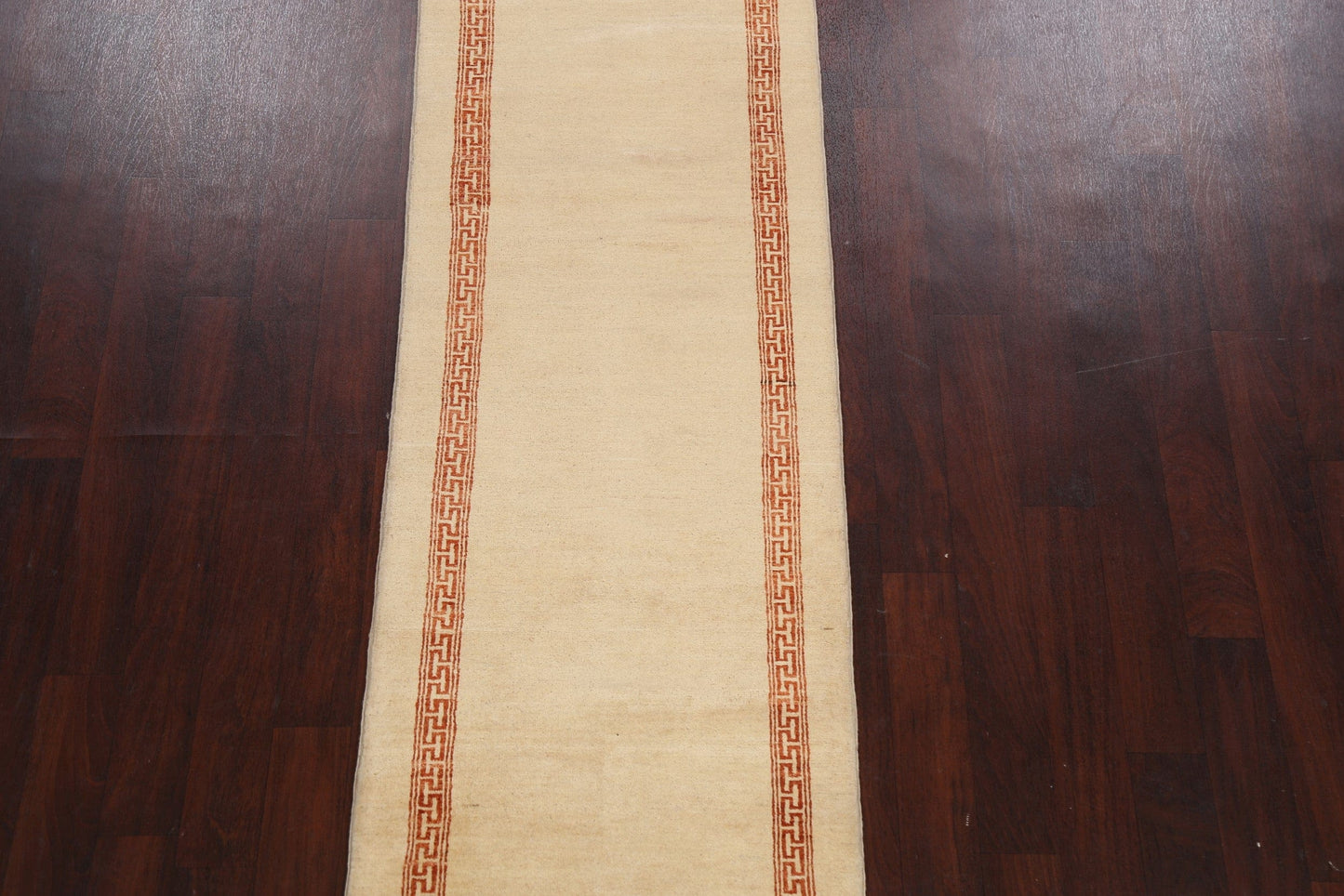 Contemporary Gabbeh Kashkoli Oriental Runner Rug 3x10