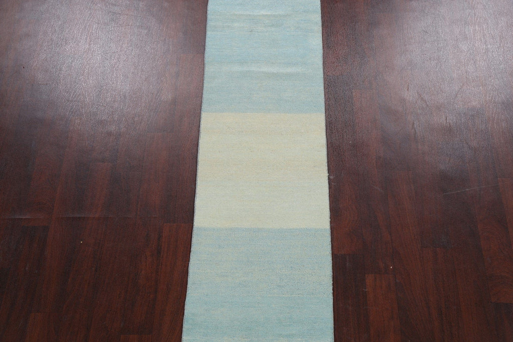 Abstract Modern Gabbeh Kashkoli Oriental Runner Rug 2x10