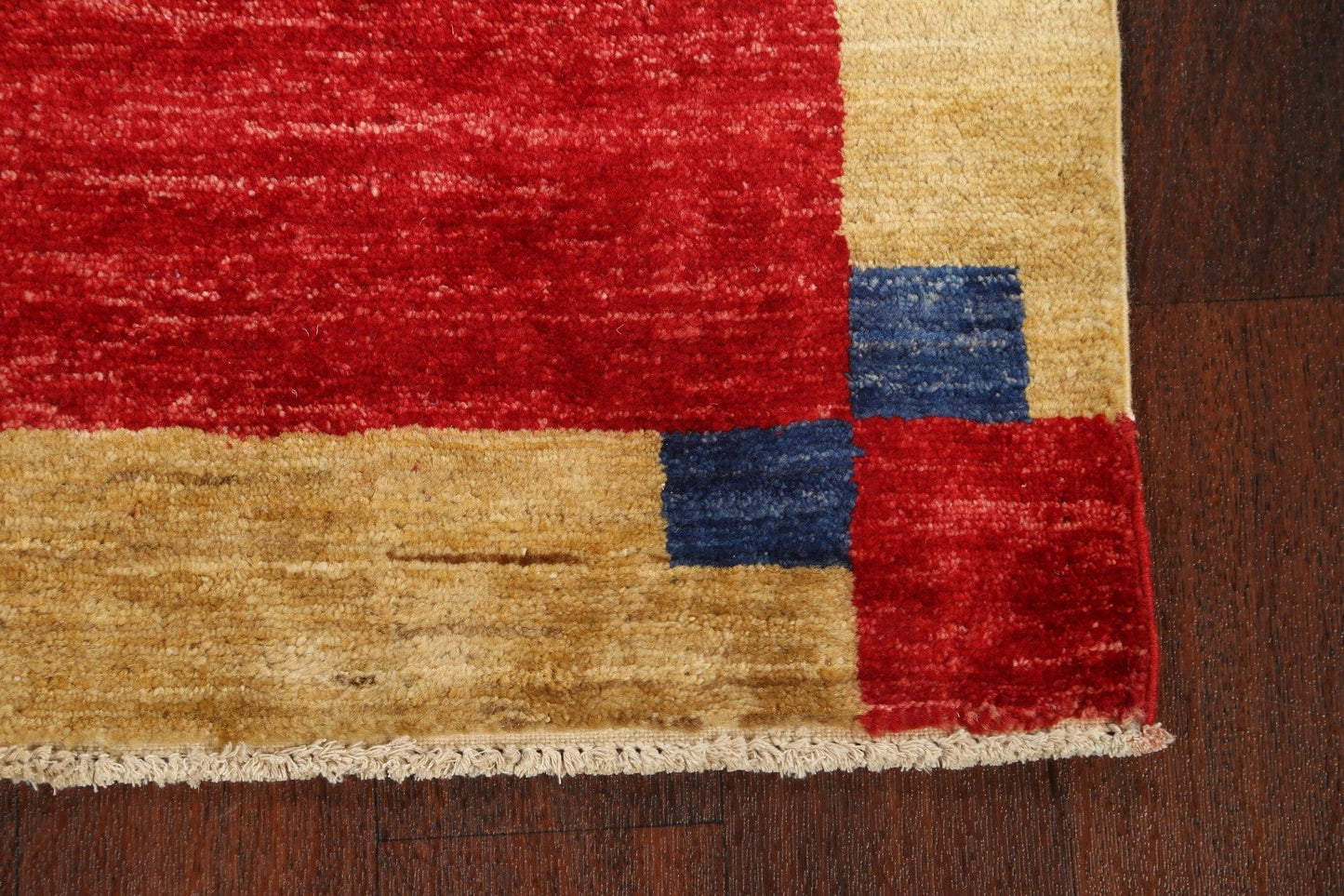 Contemporary Gabbeh Kashkoli Oriental Runner Rug 3x10