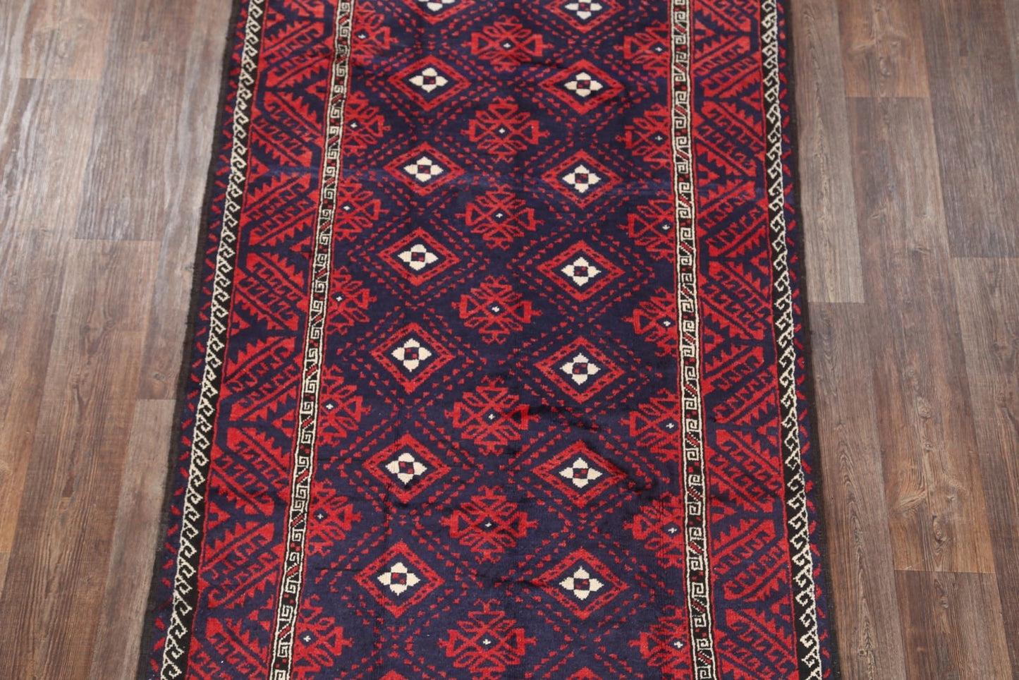 Geometric Balouch Persian Area Rug 5x10