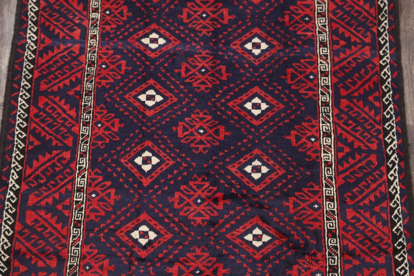 Geometric Balouch Persian Area Rug 5x10