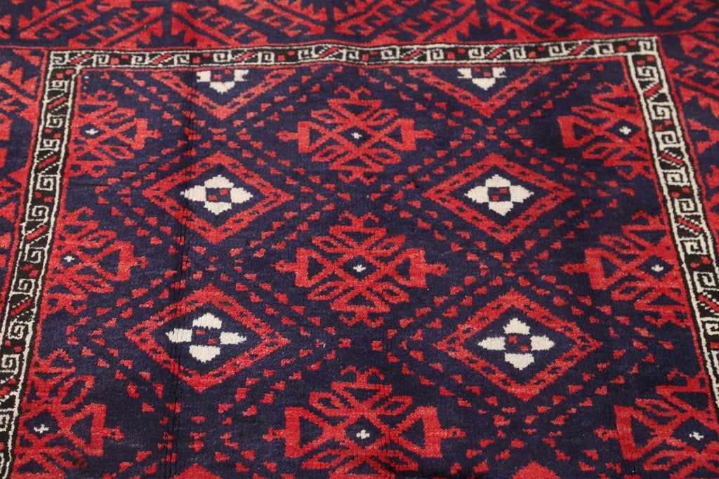 Geometric Balouch Persian Area Rug 5x10