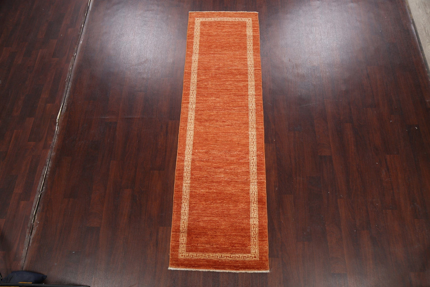 Contemporary Gabbeh Kashkoli Oriental Runner Rug 3x9