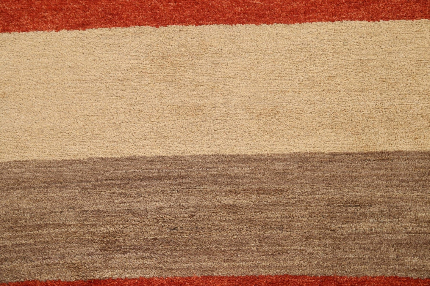 Stripe Modern Gabbeh Kashkoli Oriental Runner Rug 3x10