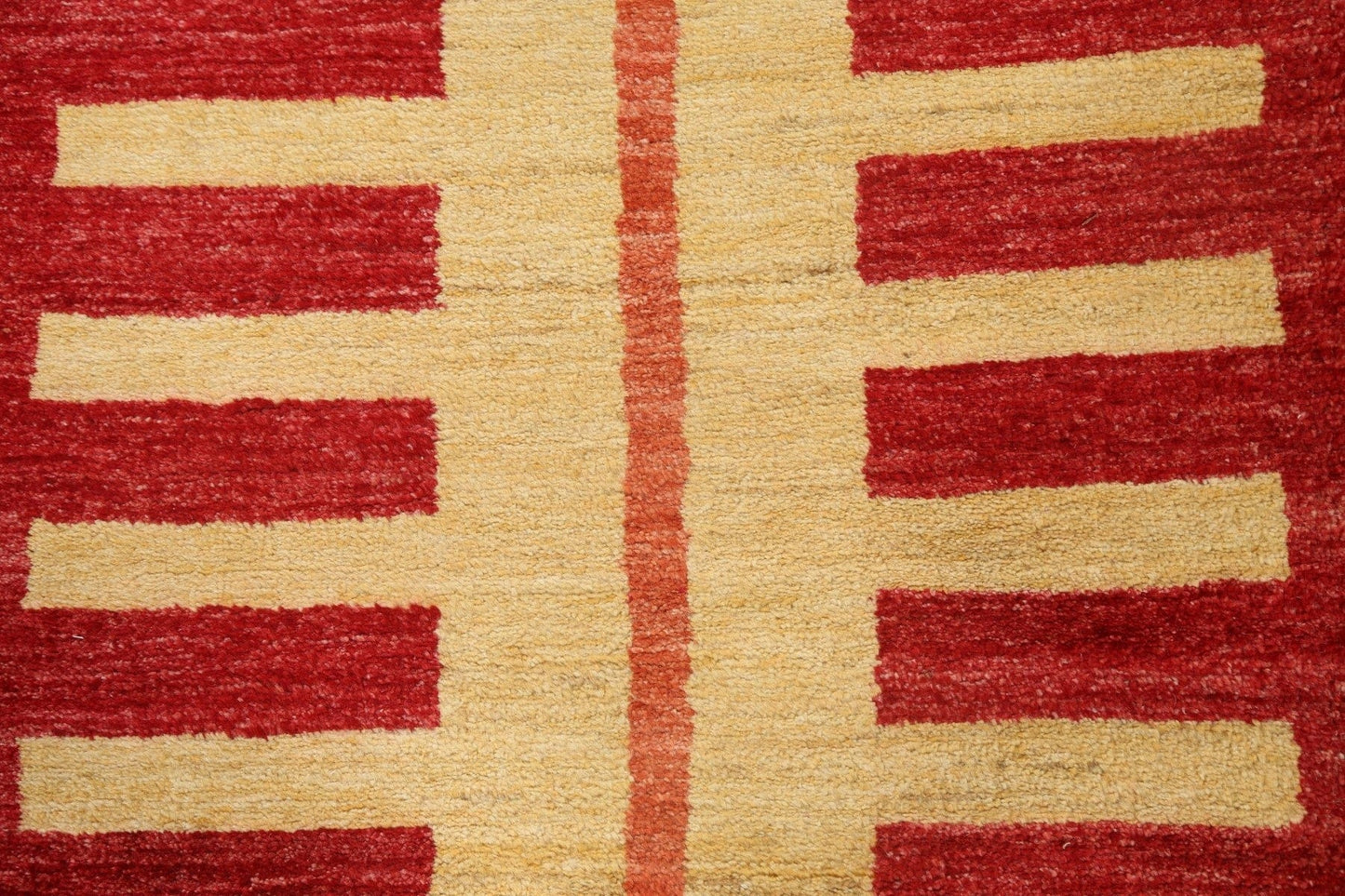 Contemporary Gabbeh Kashkoli Oriental Runner Rug 3x8