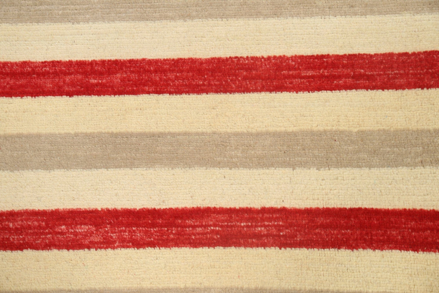 Stripe Modern Gabbeh Kashkoli Oriental Runner Rug 3x10