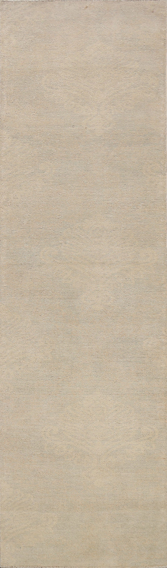 Contemporary Muted Gabbeh Kashkoli Oriental Runner Rug 3x10