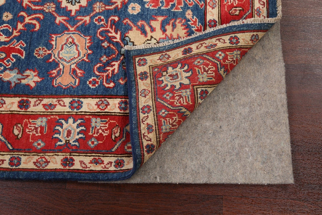 100% Vegetable Dye Super Kazak Oriental Area Rug 4x6