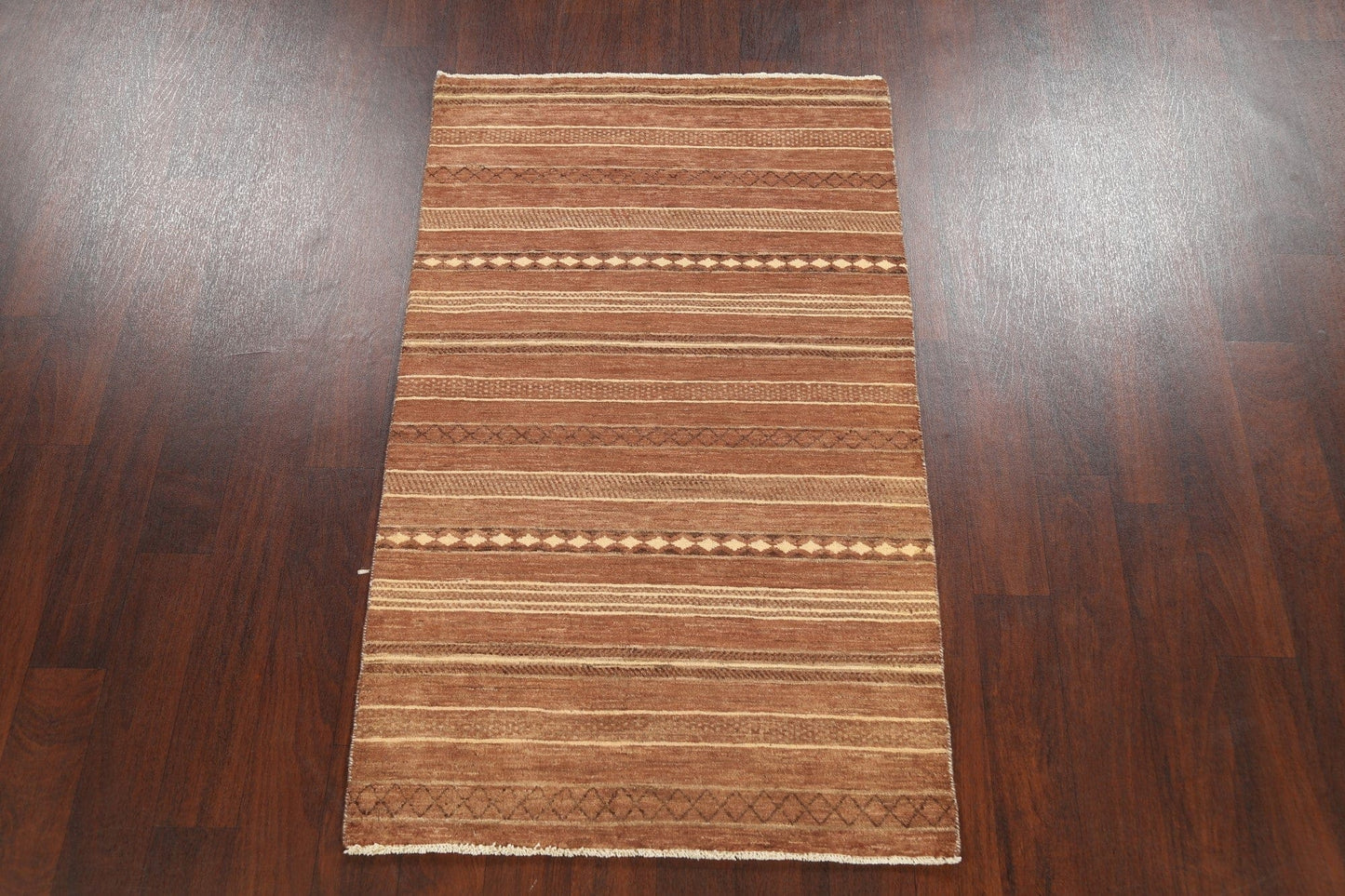 Contemporary Gabbeh Kashkoli Oriental Area Rug 3x5