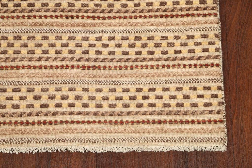 Contemporary Gabbeh Kashkoli Oriental Area Rug 3x4