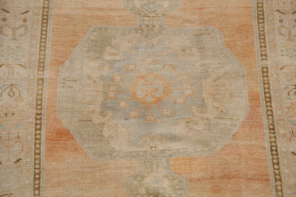 Muted Geometric Anatolian Oriental Area Rug 4x8