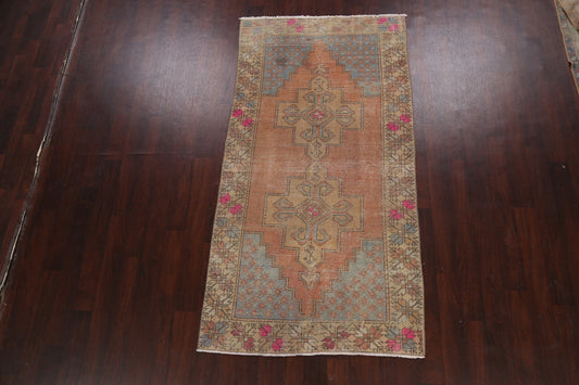 Tribal Geometric Anatolian Oriental Area Rug 4x8