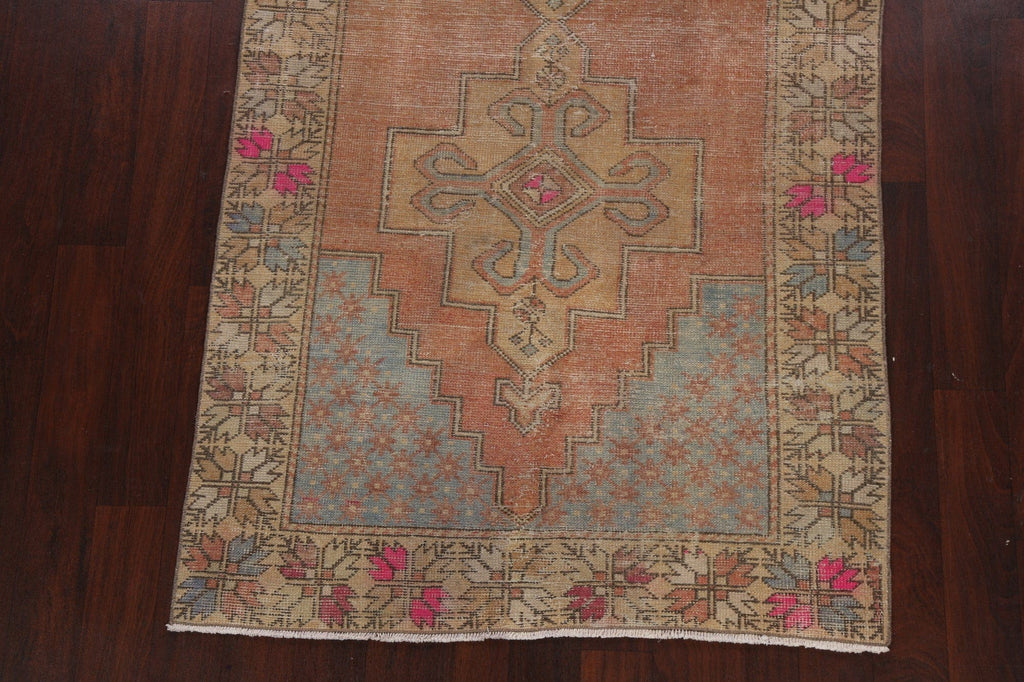 Tribal Geometric Anatolian Oriental Area Rug 4x8