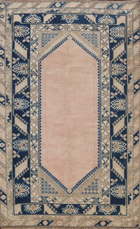 Geometric Anatolian Oriental Area Rug 5x8