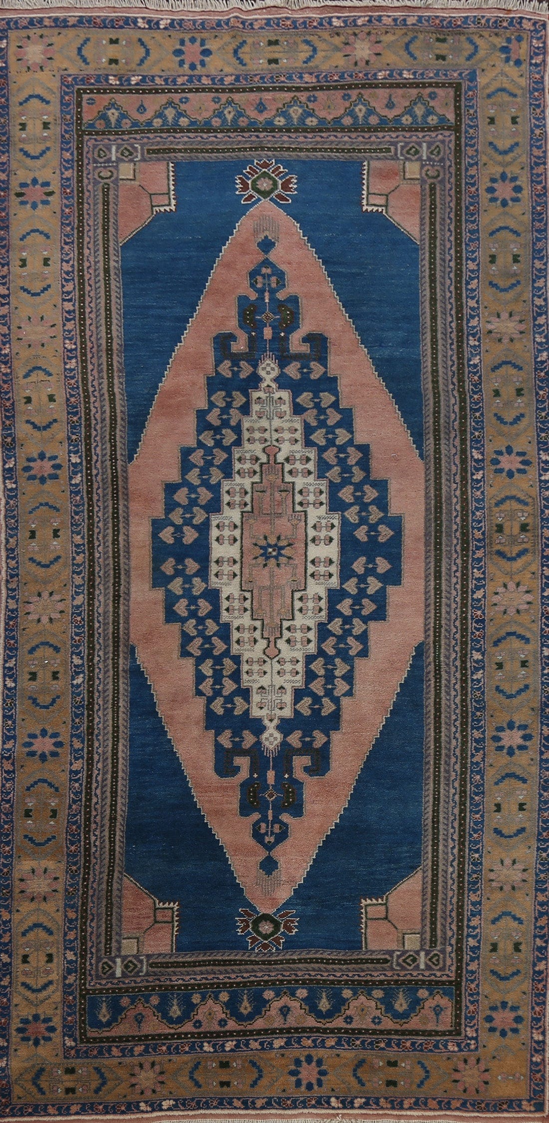 Geometric Anatolian Oriental Area Rug 5x10