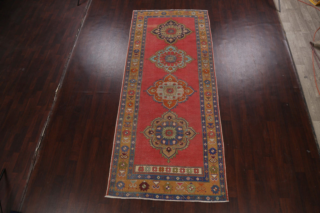 Geometric Anatolian Oriental Area Rug 5x11