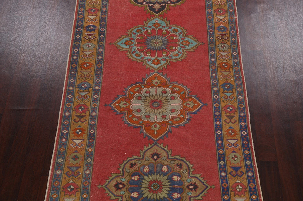 Geometric Anatolian Oriental Area Rug 5x11