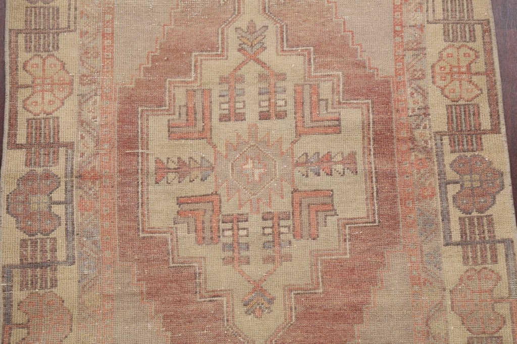 Antique Vegetable Dye Anatolian Oriental Area Rug 3x6