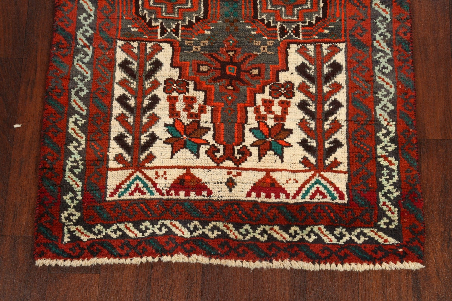 Tribal Geometric Shiraz Persian Area Rug 3x6