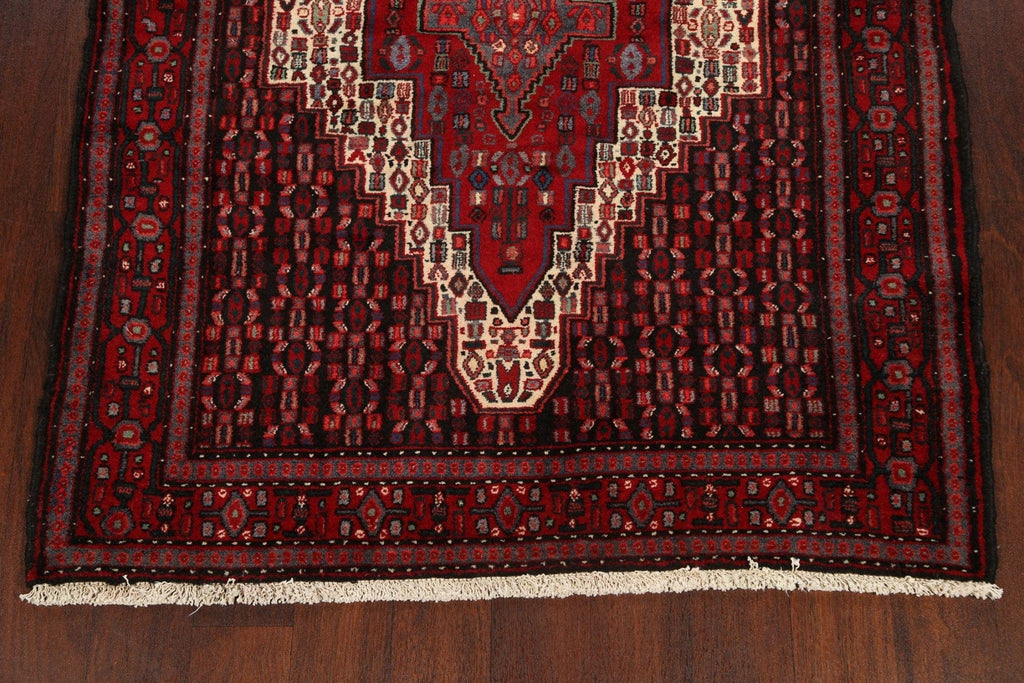 Tribal Geometric Bidjar Persian Area Rug 4x5