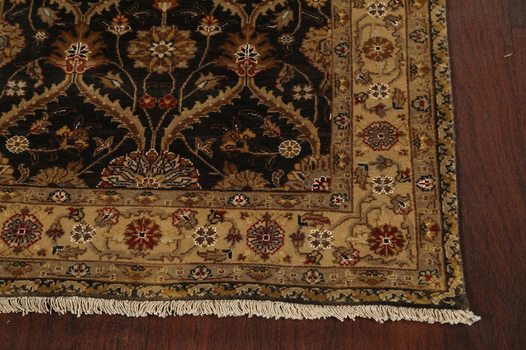 100% Vegetable Dye Fine Agra Oriental Runner Rug 3x14