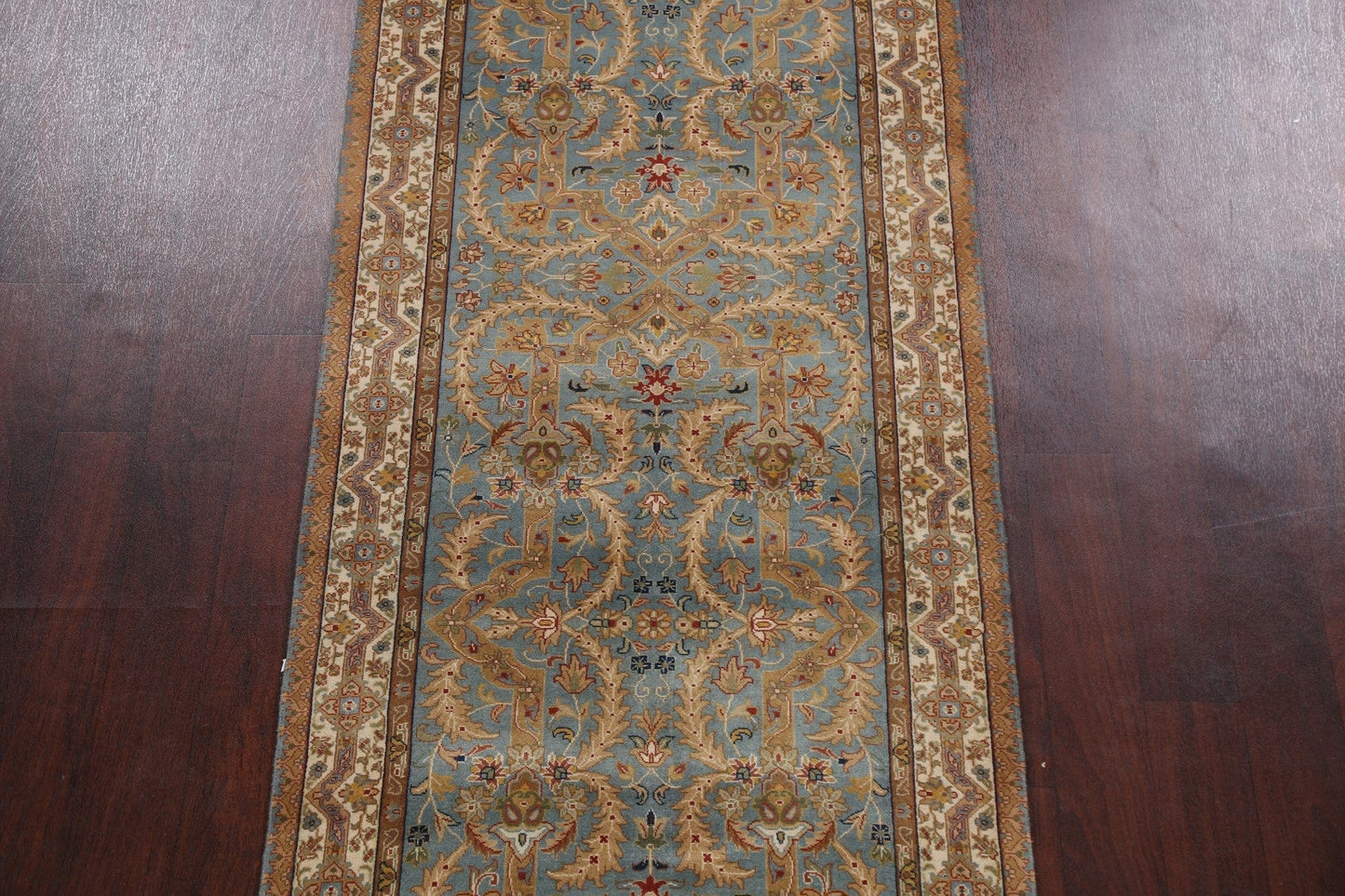 100% Vegetable Dye Ziegler Oriental Runner Rug 3x13