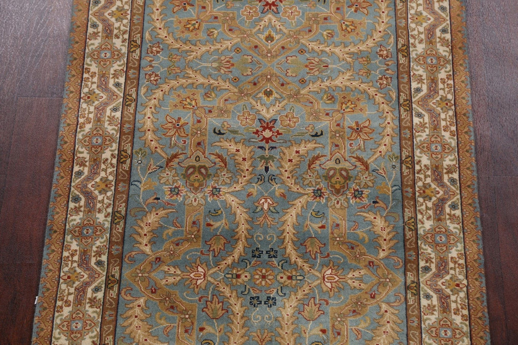 100% Vegetable Dye Ziegler Oriental Runner Rug 3x13