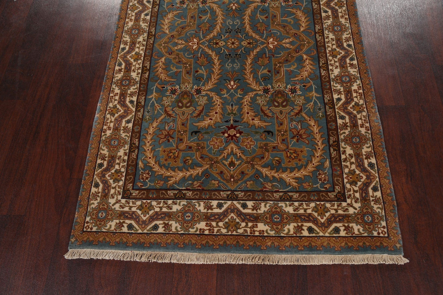 100% Vegetable Dye Ziegler Oriental Runner Rug 3x13