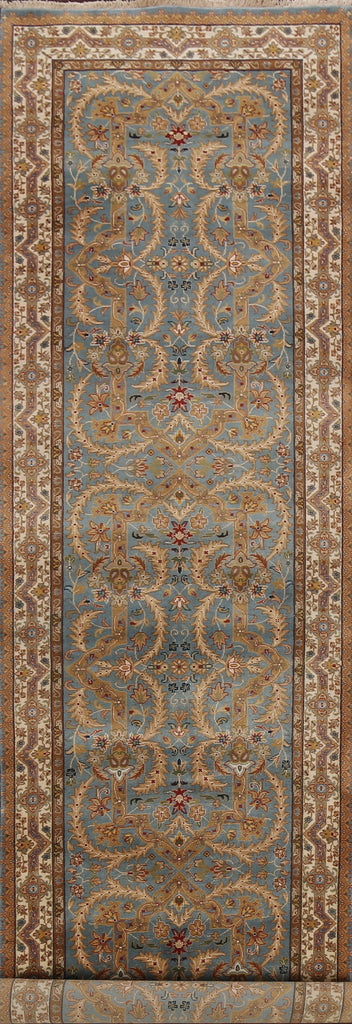 100% Vegetable Dye Ziegler Oriental Runner Rug 3x13