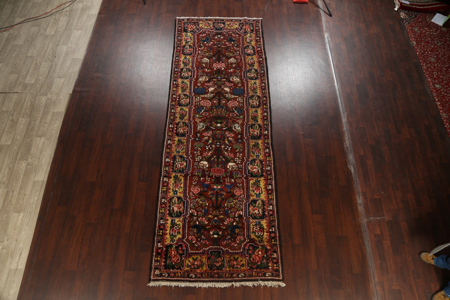 Floral Bakhtiari Persian Area Rug 5x13