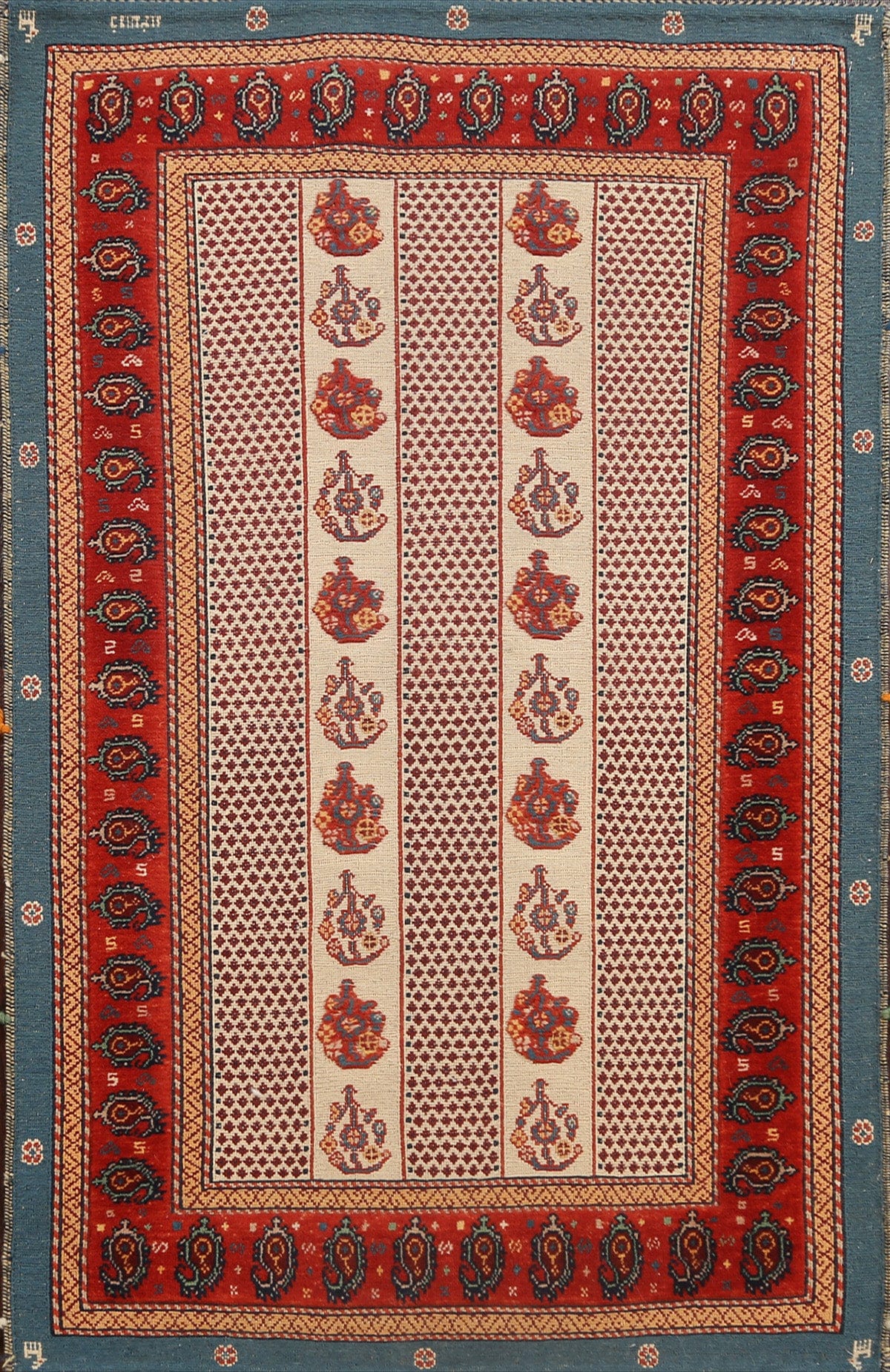 Geometric Mood Persian Area Rug 3x4