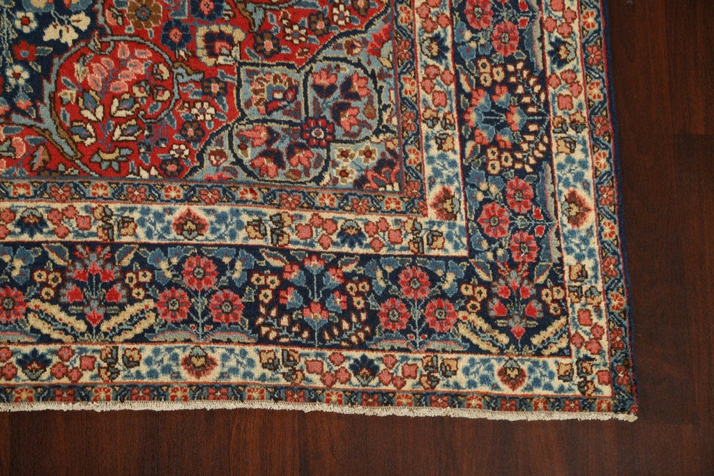 Antique 100% Vegetable Dye Khoy Persian Rug 9x13