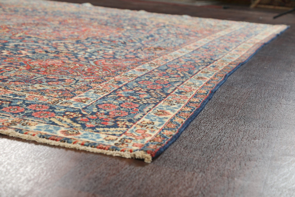 Antique 100% Vegetable Dye Khoy Persian Rug 9x13