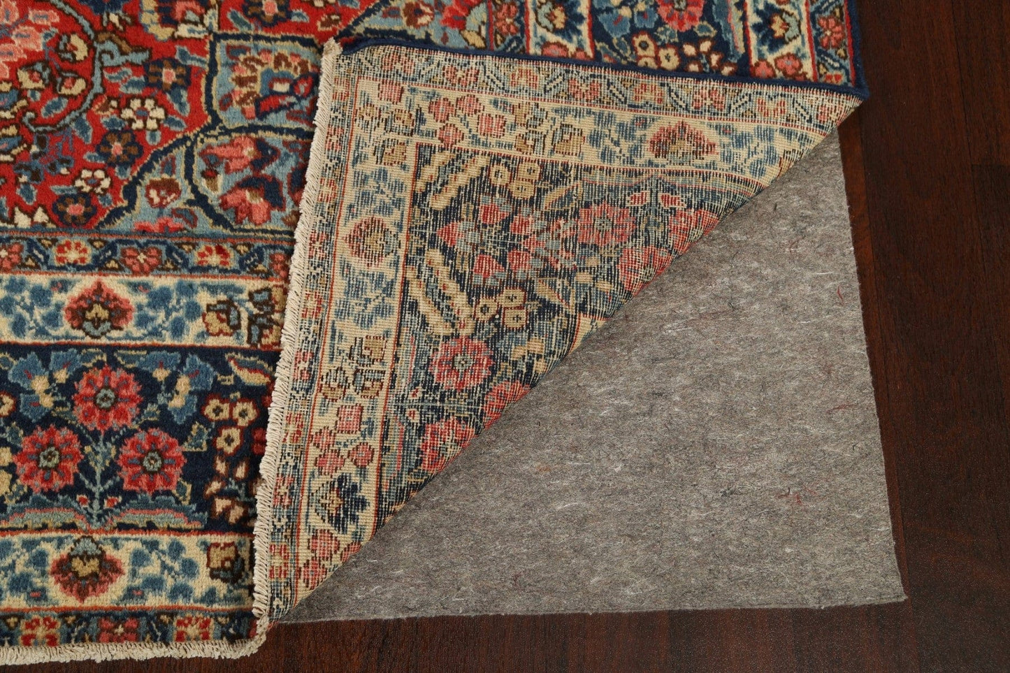 Antique 100% Vegetable Dye Khoy Persian Rug 9x13