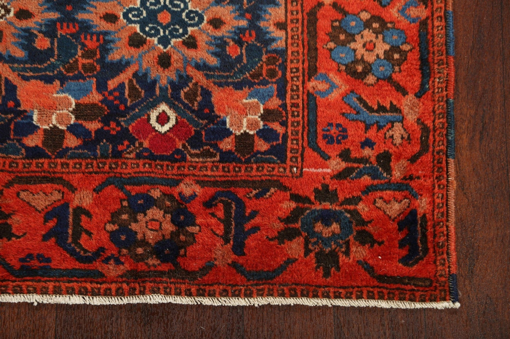 Antique 100% Vegetable Dye Malayer Persian Area Rug 4x7