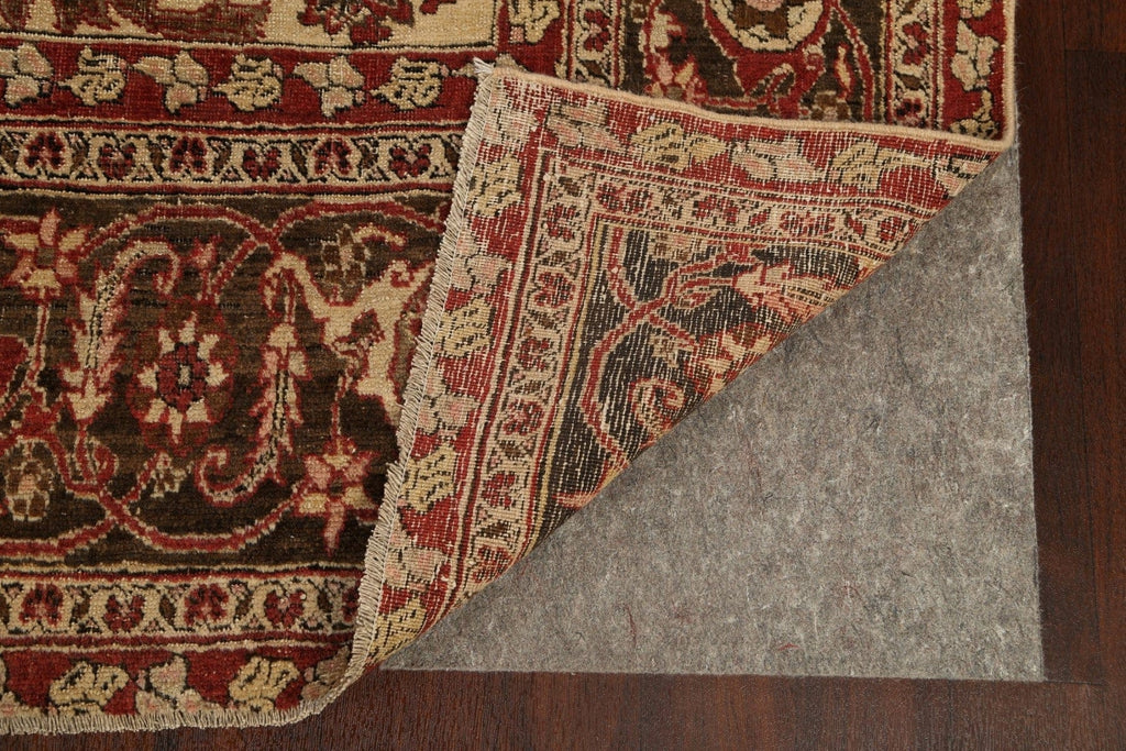 Antique Vegetable Dye Heriz Serapi Persian Area Rug 9x13