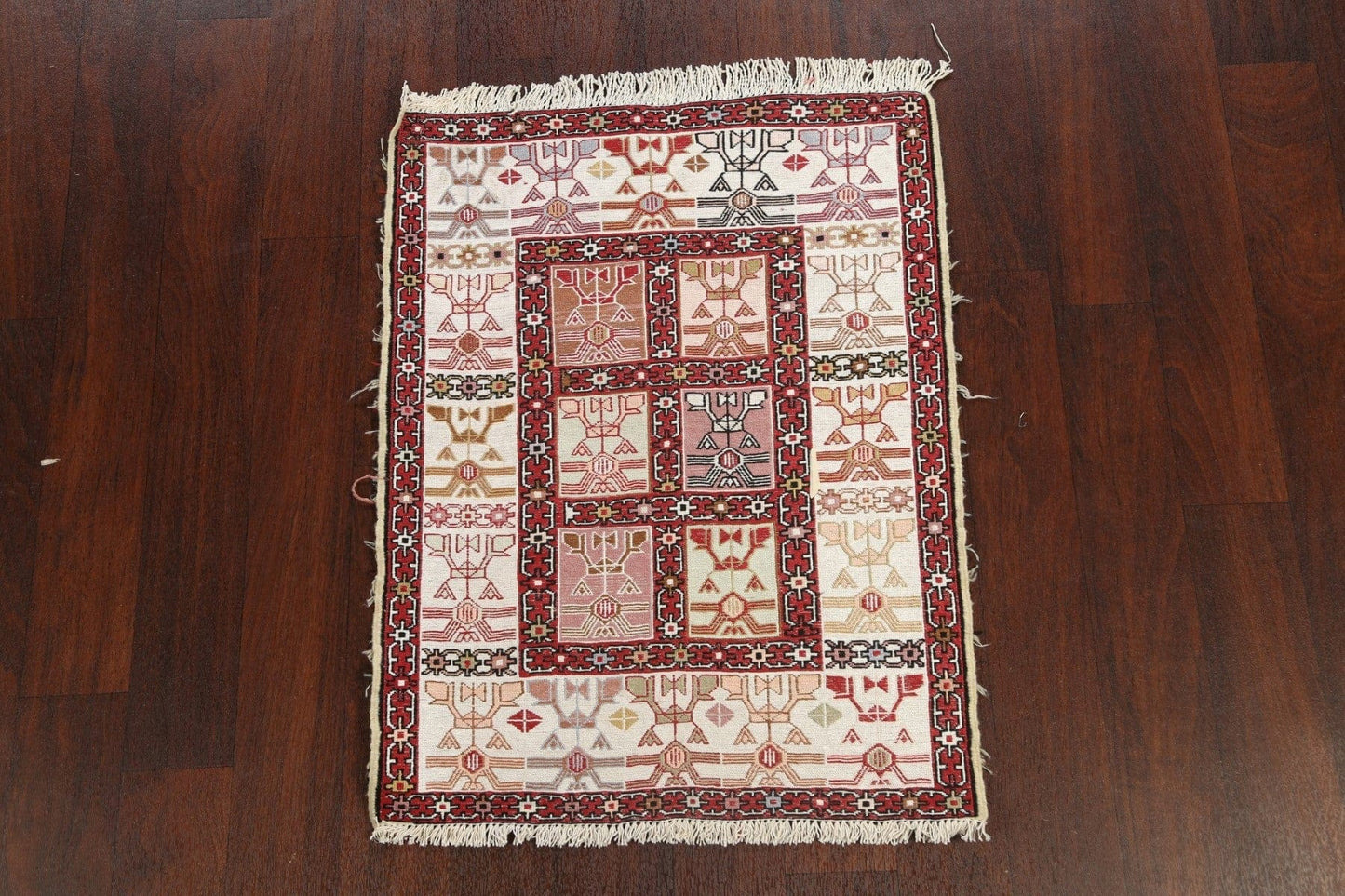 Vegetable Dye Sumak Persian Area Rug 2x4