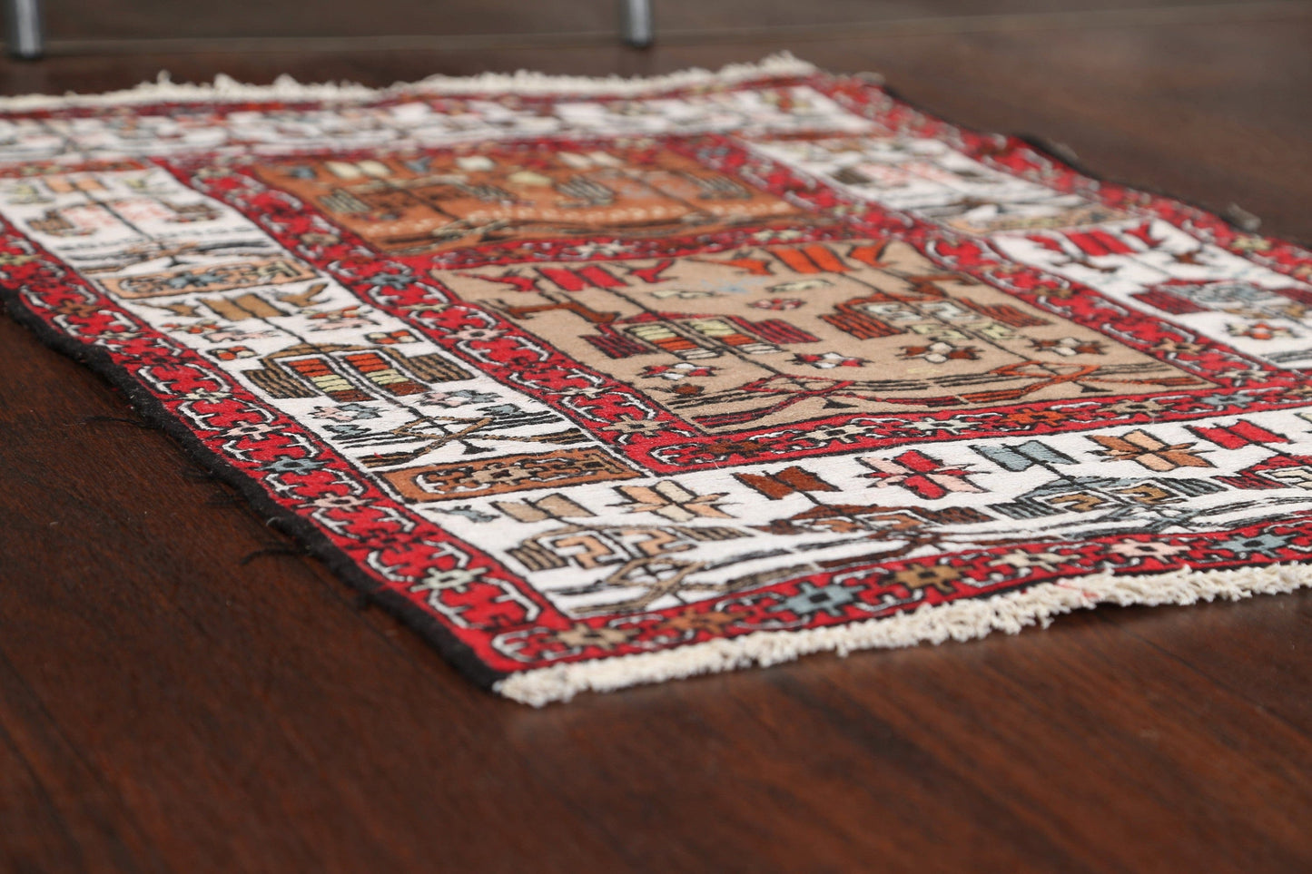 Vegetable Dye Tribal Sumak Persian Area Rug 2x3