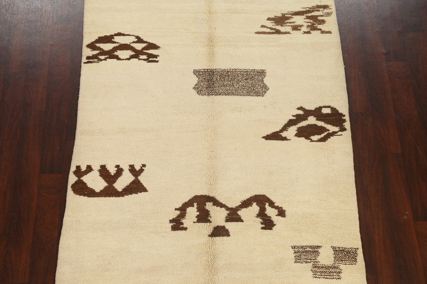 Tribal Moroccan Oriental Area Rug 5x8