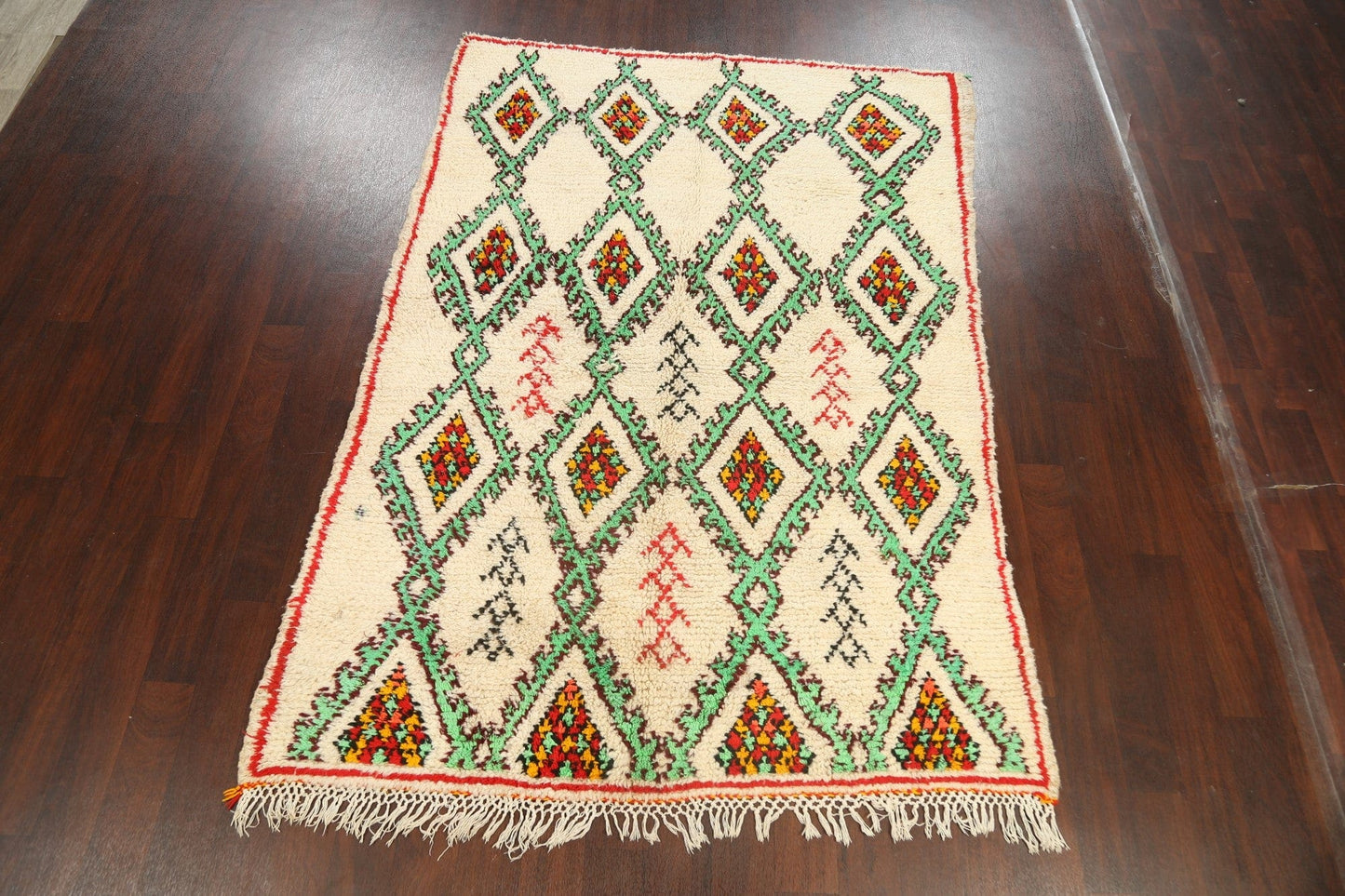 Tribal Geometric Moroccan Oriental Area Rug 5x8