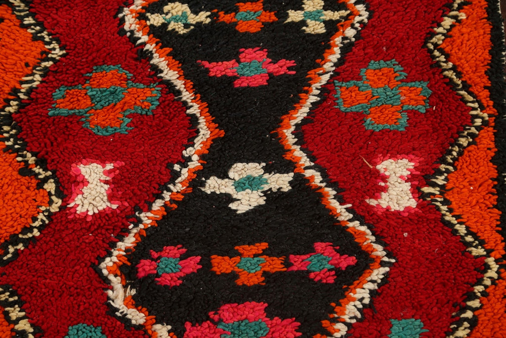 Tribal Moroccan Oriental Area Rug 3x6